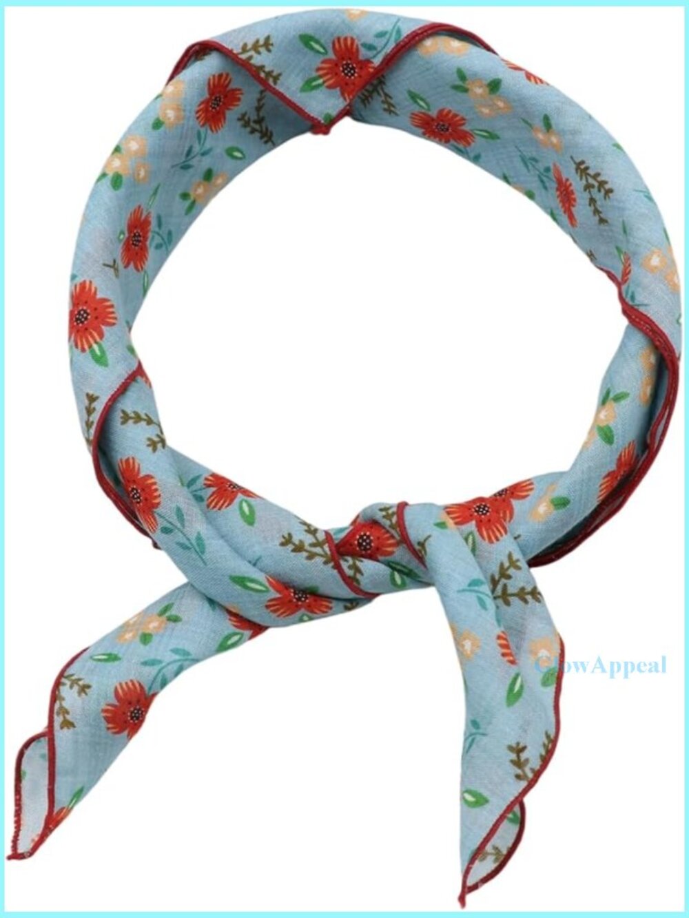 Cotton Bandana Head Scarf for Women Men Sports Exercise Party School